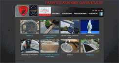 Desktop Screenshot of akmensmenas.lt